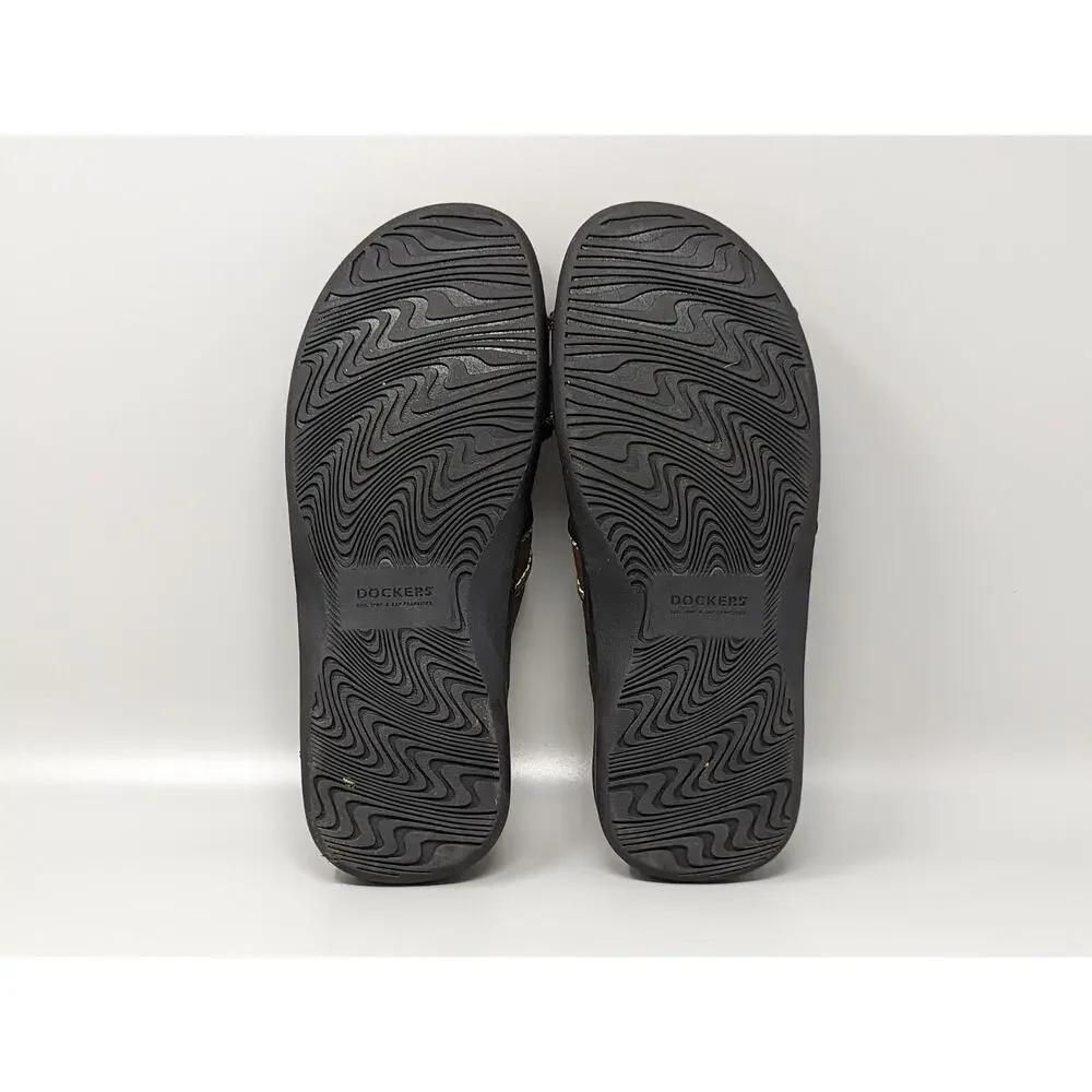 Dockers Sunland Casual Memory Foam Comfort Outdoor Slip-on Slide Sandals Size 11